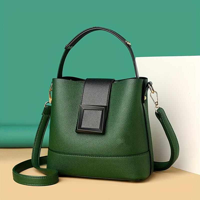 Women'S Bags Top 10 - Simple Bucket Bag, Trendy Top Handle