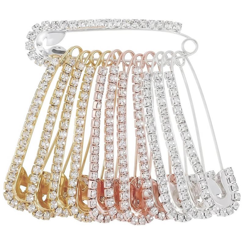 Women Bags Jeans - [A92P!】 Rhinestone Decorative Brooch Pins For