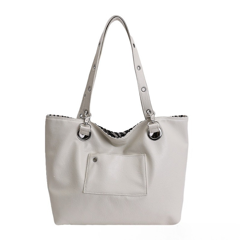 Women'S Work Bags Designer - Women's Commuter Tote Bag with Reversible