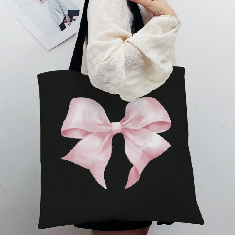 ROMWE Kawaii Bow Pattern Canva - Women Bags Work review and price