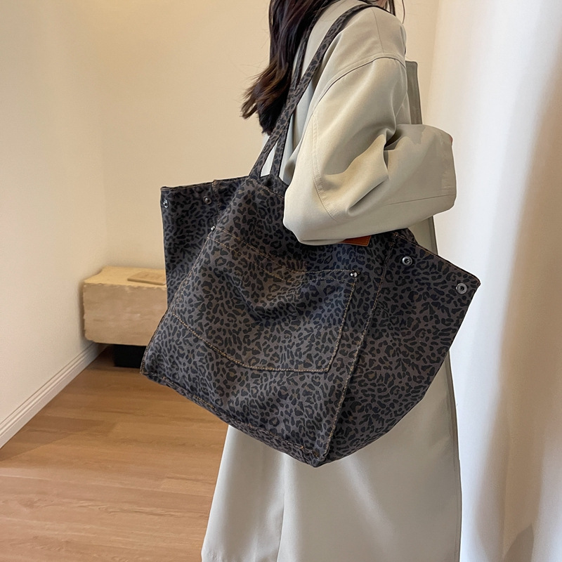 Leopard Pattern Tote Bag Vinta - Women Bags Work review and price