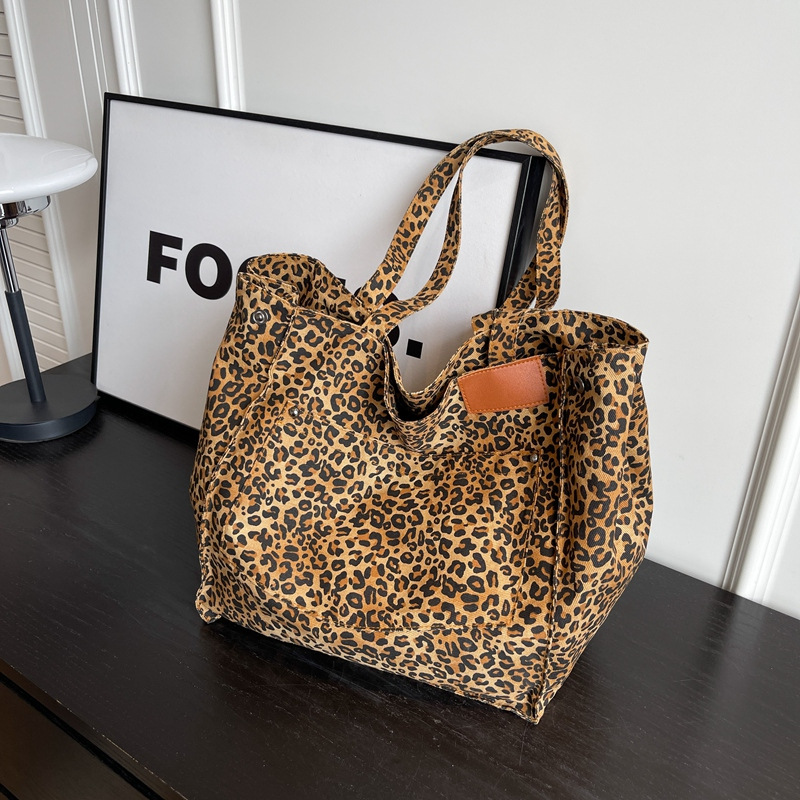 Leopard Pattern Tote Bag Vinta - Women Bags Work review and price