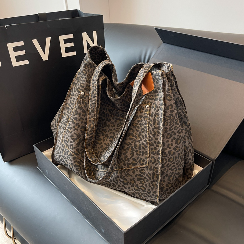 Leopard Pattern Tote Bag Vinta - Women Bags Work review and price