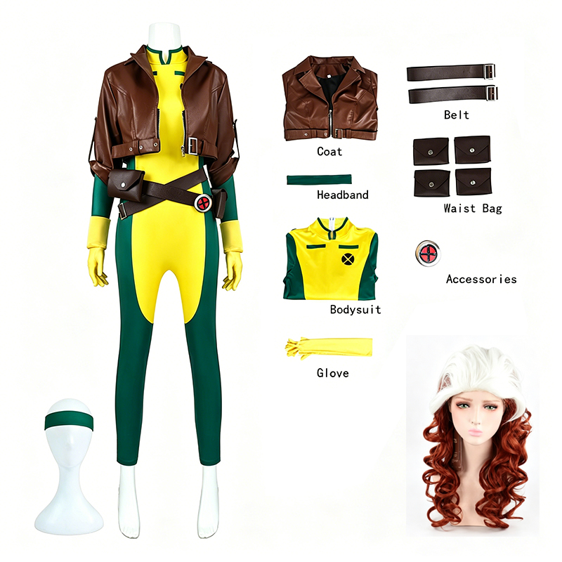 Rogue X-Men 97 Cosplay Full Se - Women Bags Europe review and price