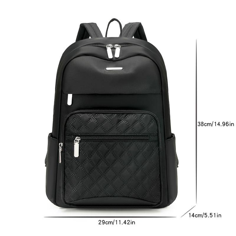 Fashion Plaid Commuter Daypack - Women Bags Medium Size review and price