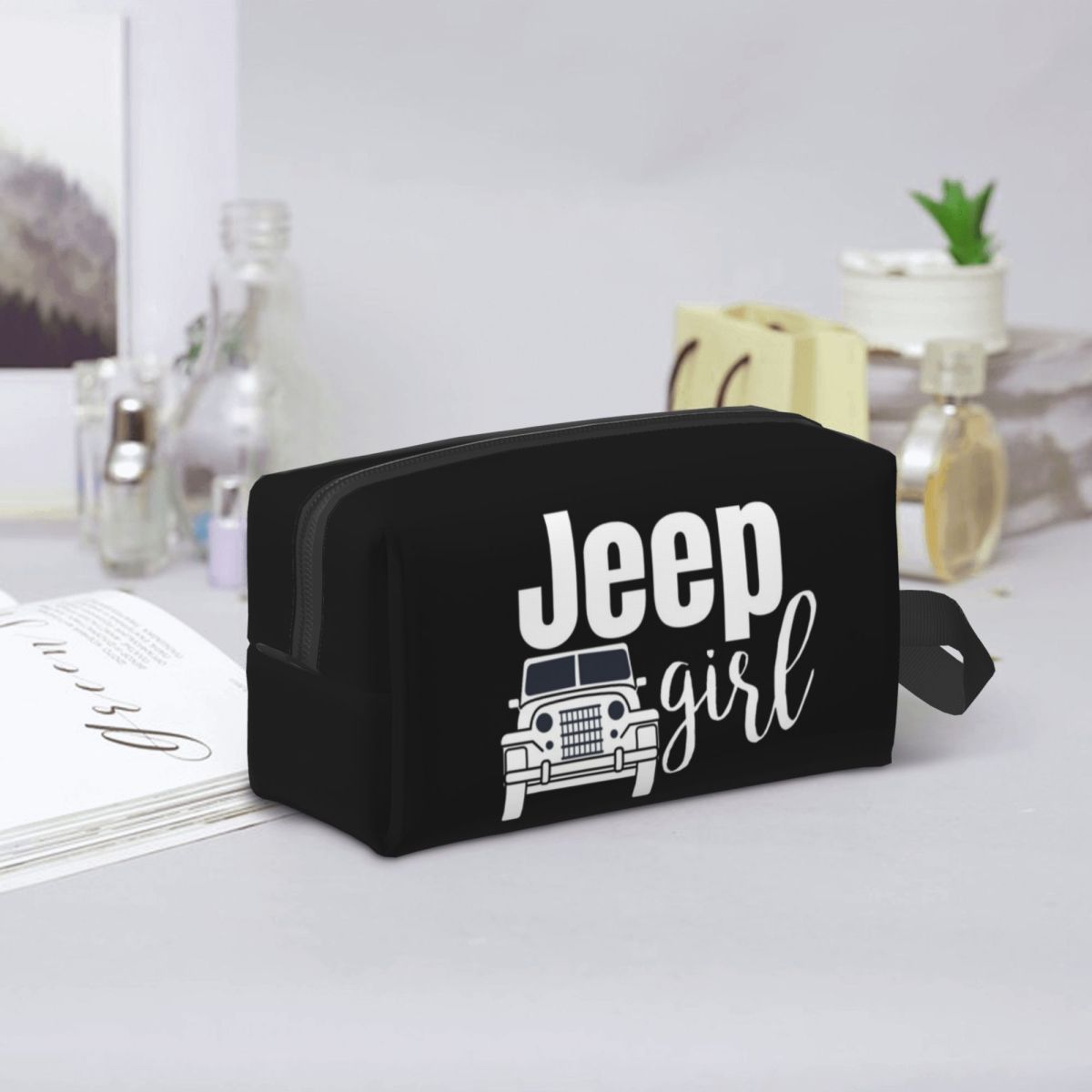 Jeep Girl Makeup Bag Cosmetic  - Women'S Jeep Bags review and price