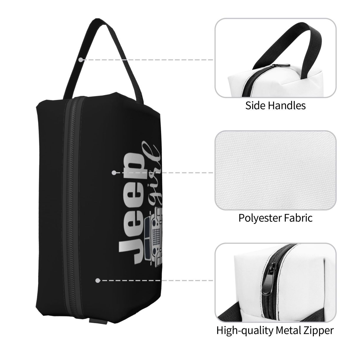 Jeep Girl Makeup Bag Cosmetic  - Women'S Jeep Bags review and price