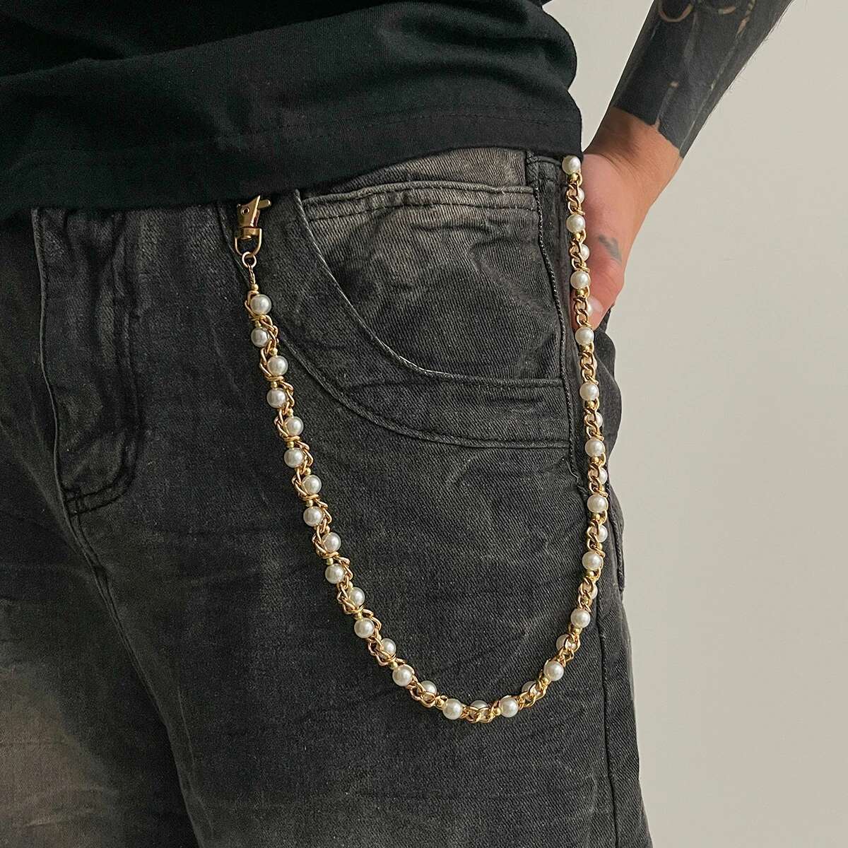 Ingemark Punk Imitation Pearl  - Women Bags Jeans review and price
