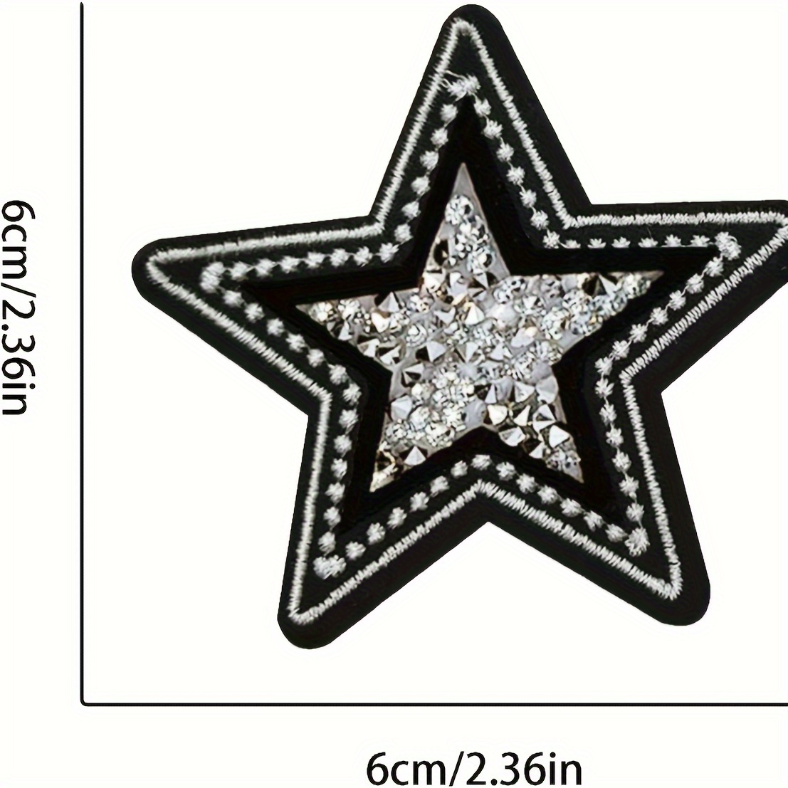 5 PCS Black and White Twinkle  - Women Bags Jeans review and price