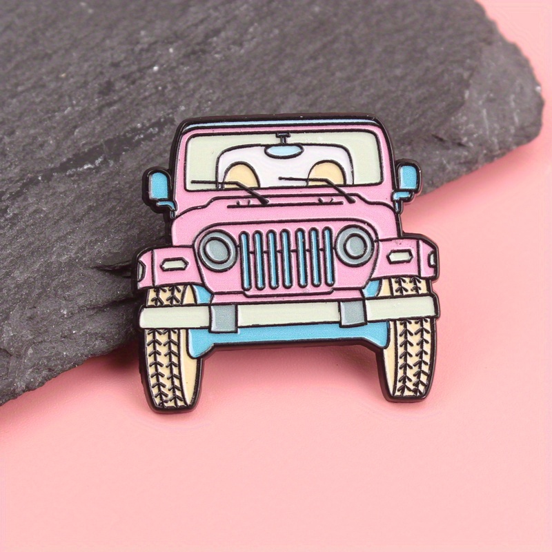 Adorable Pink Jeep Cartoon Ena - Women'S Jeep Bags review and price