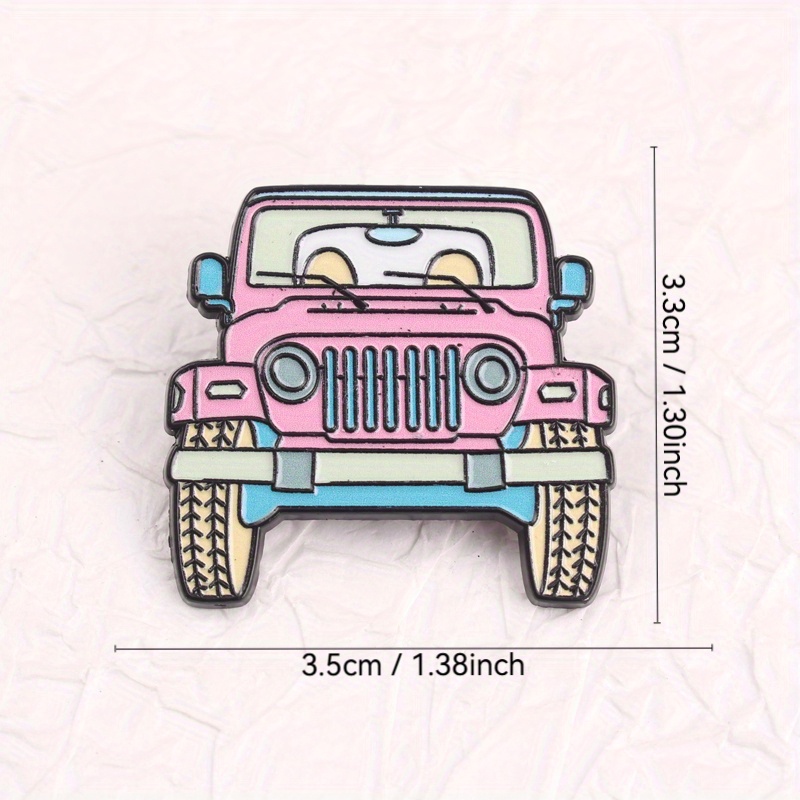 Adorable Pink Jeep Cartoon Ena - Women'S Jeep Bags review and price