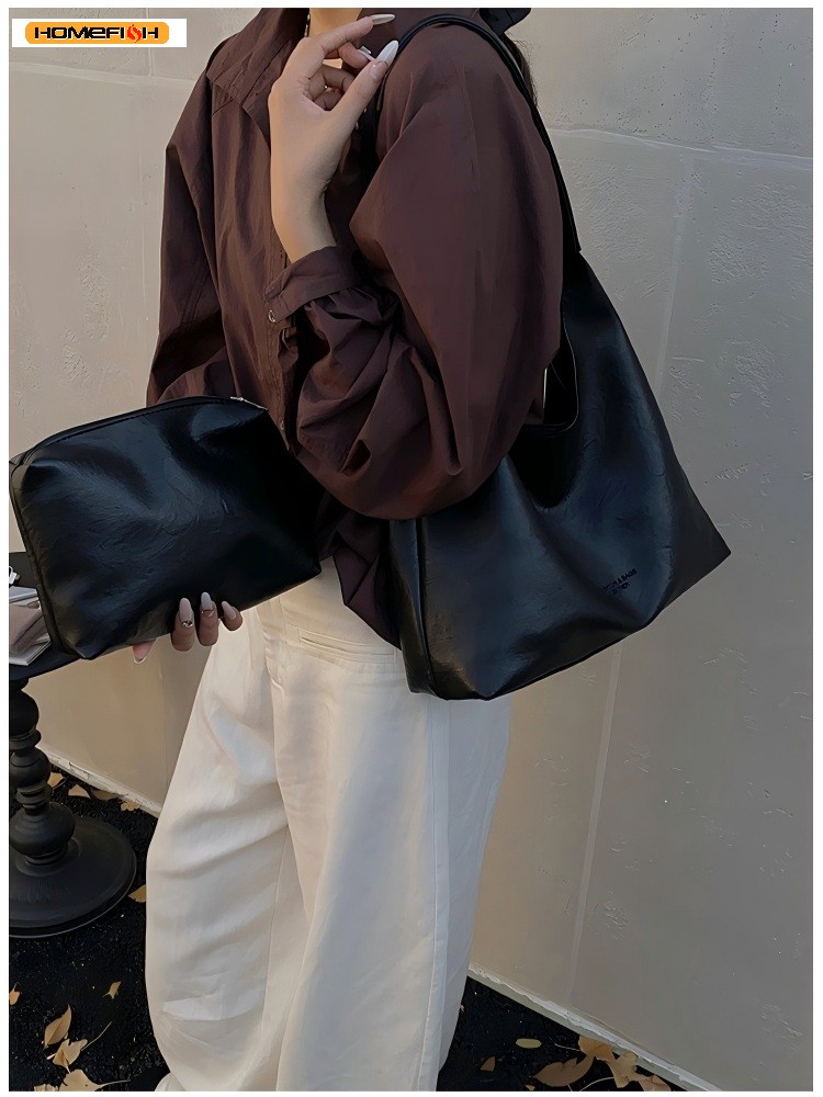 Retro Simple Large Women Tote  - Women Bags Work review and price