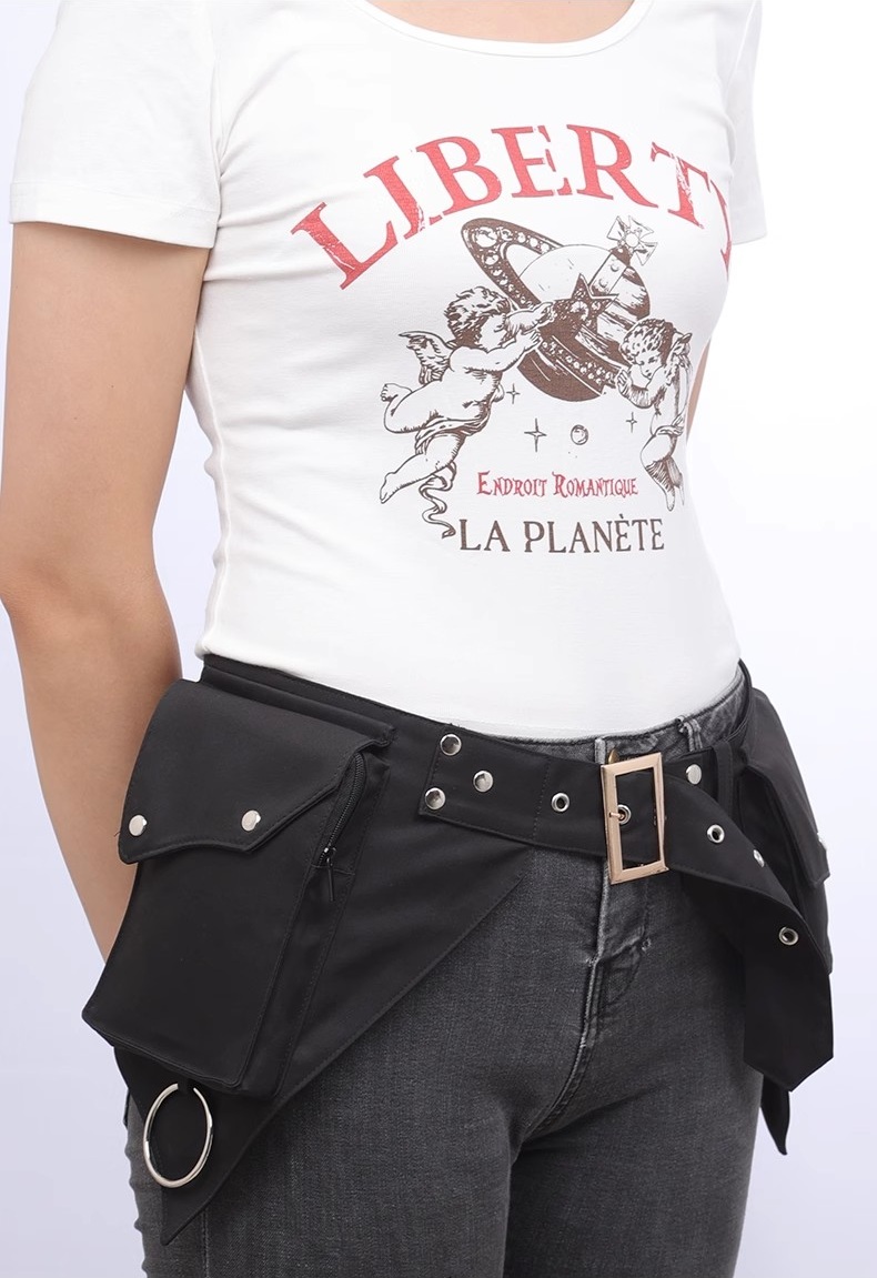 Women's Medieval Punk Waist Ba - Women Bags Europe review and price