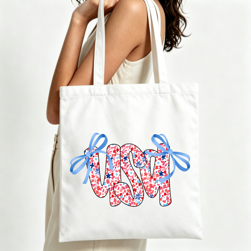 USA letter print canvas tote b - Women Bags Usa review and price