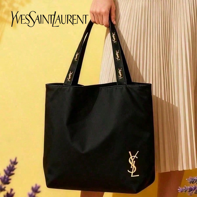 YSL Saint Laurent Black Canvas - Women'S Ysl Bags Tote review and price