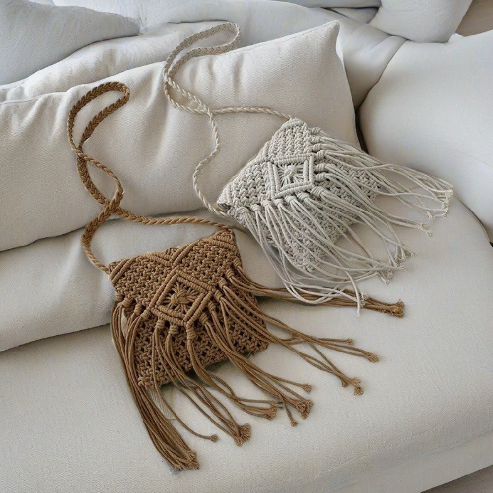 Ethnic Style Woven Straw Bag S - Woven Straw Bag review and price