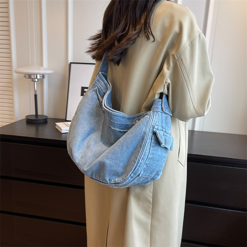 Women's Vintage Denim Hobo Bag - Women Bags Jeans review and price