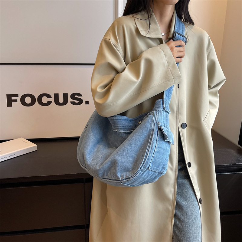 Women's Vintage Denim Hobo Bag - Women Bags Jeans review and price