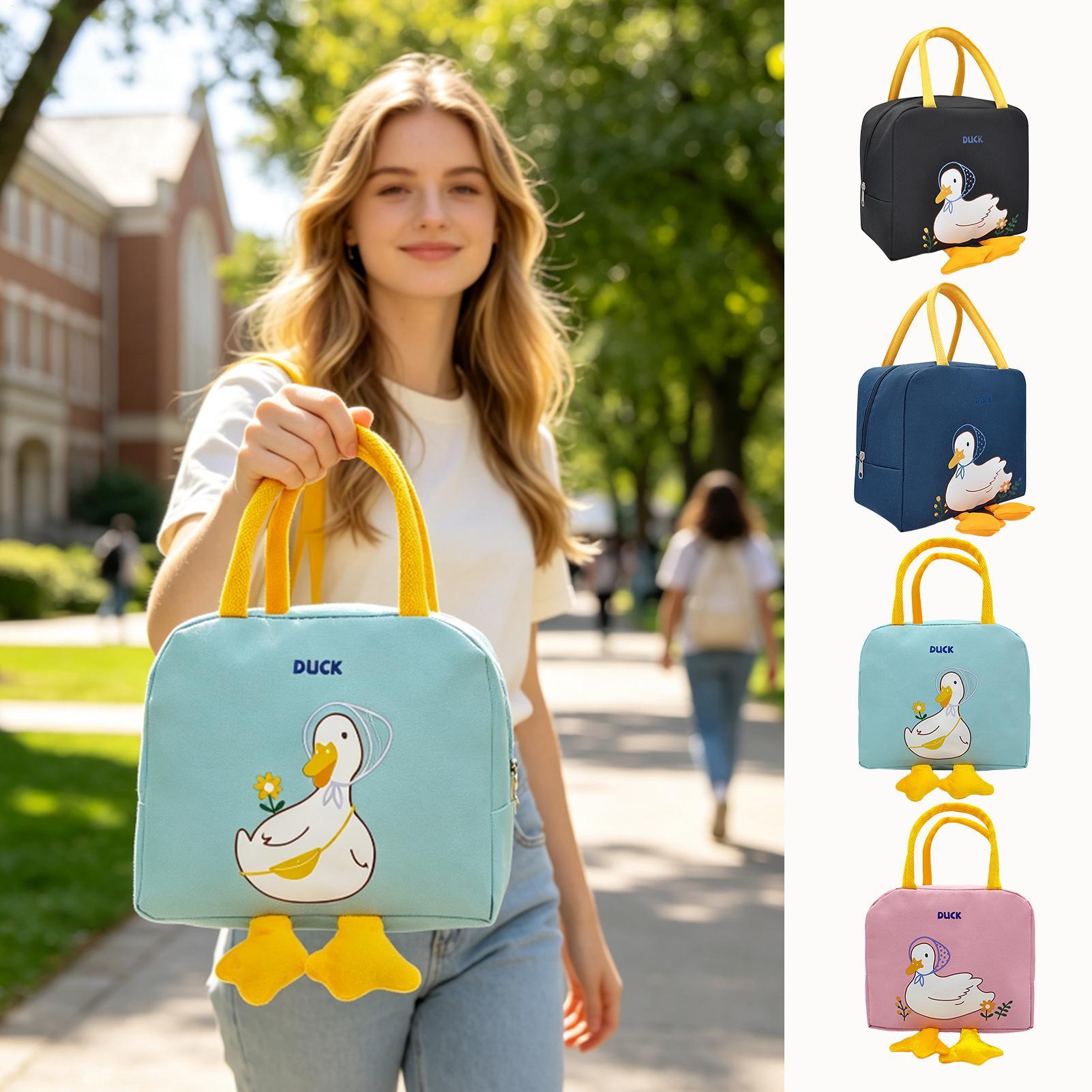 Lunch Bag Duck Design Cute Reu - Women'S Work Bags Designer review and price