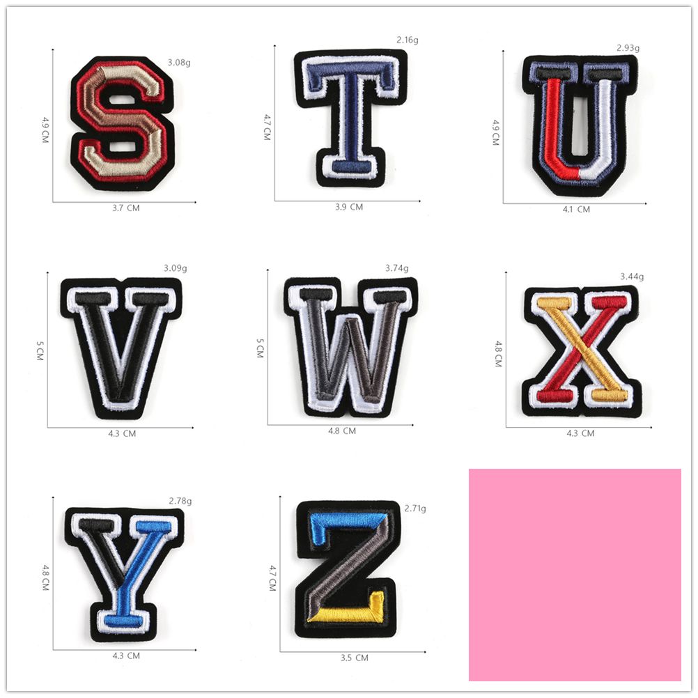 26Pcs A-Z Letters Patches Alph - Women Bags Jeans review and price