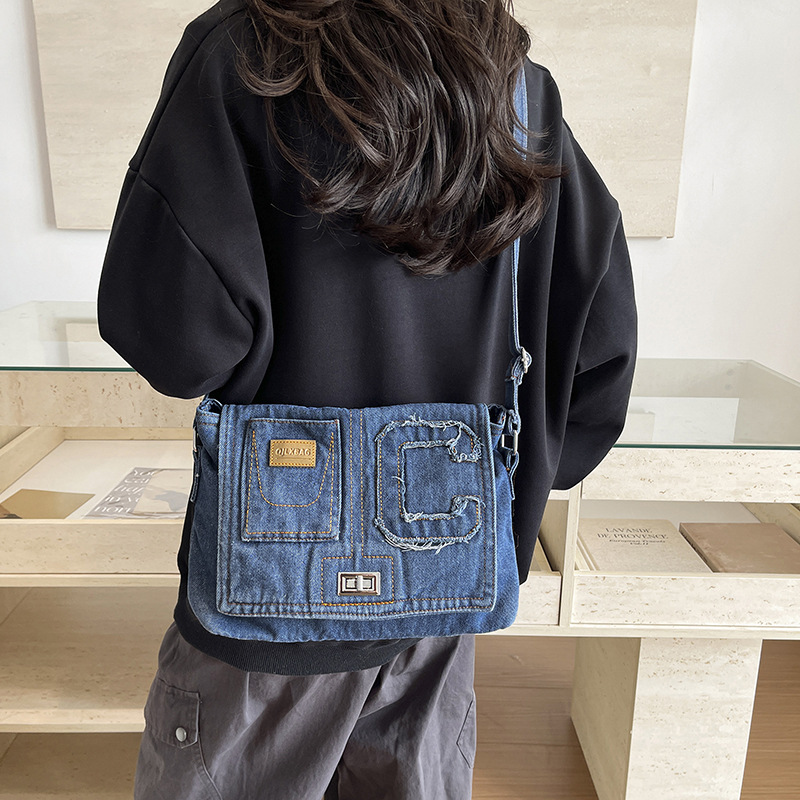 Women Denim Crossbody Bag Casu - Women Bags Jeans review and price