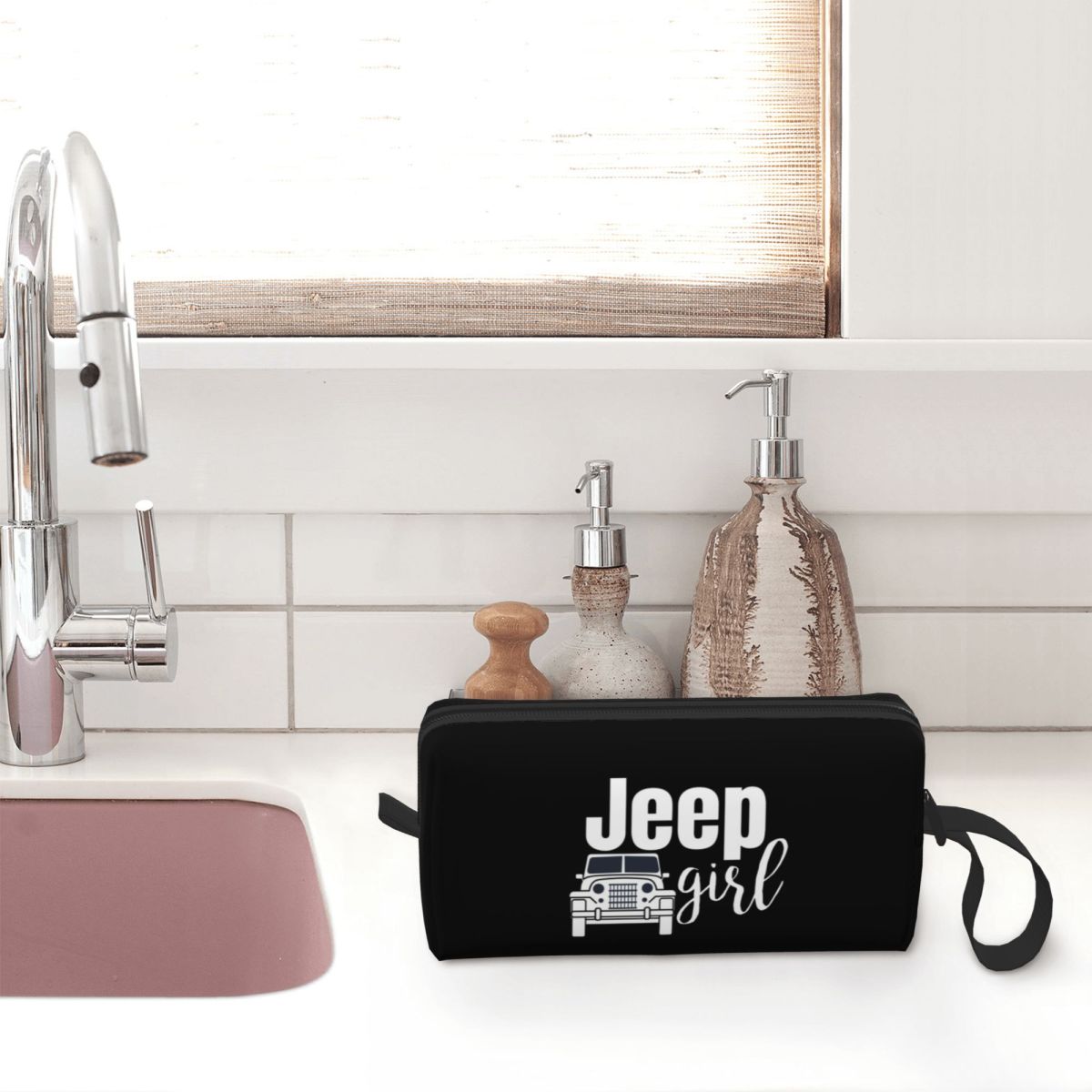 Jeep Girl Makeup Bag Cosmetic  - Women'S Jeep Bags review and price