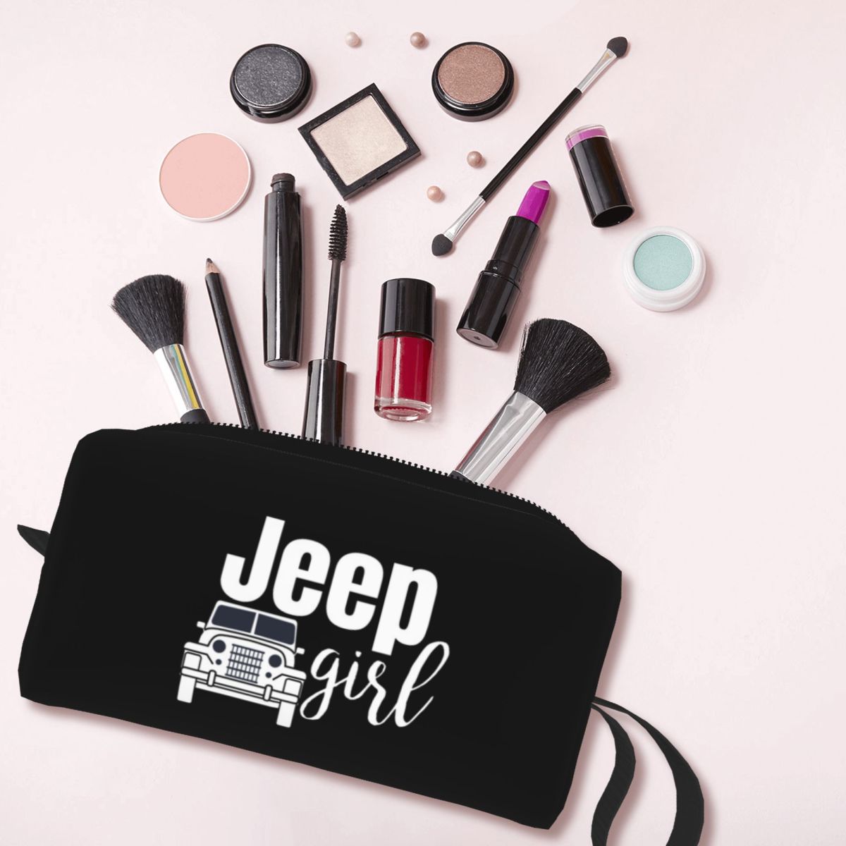 Jeep Girl Makeup Bag Cosmetic  - Women'S Jeep Bags review and price