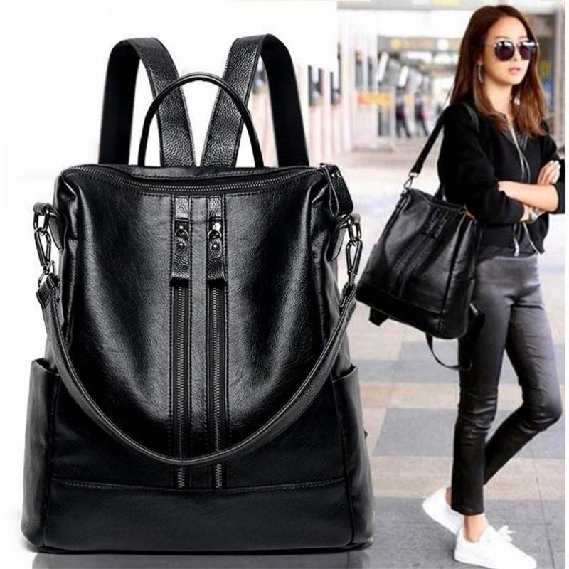 Women Soft Leather Backpack Sc - Women Bags Medium Size review and price