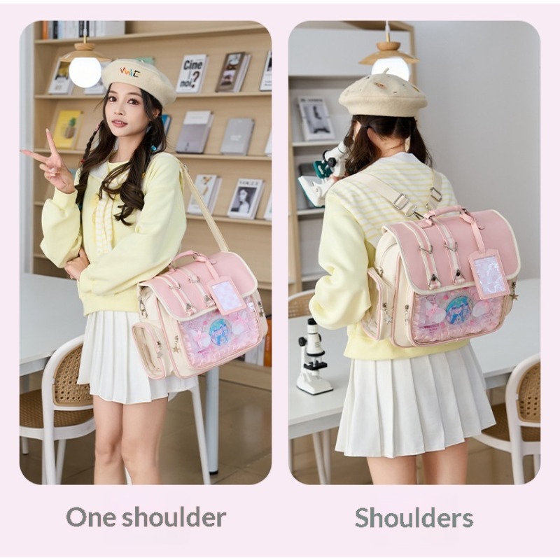 Japanese Schoolbag Youth Girls - Women Bags Medium Size review and price
