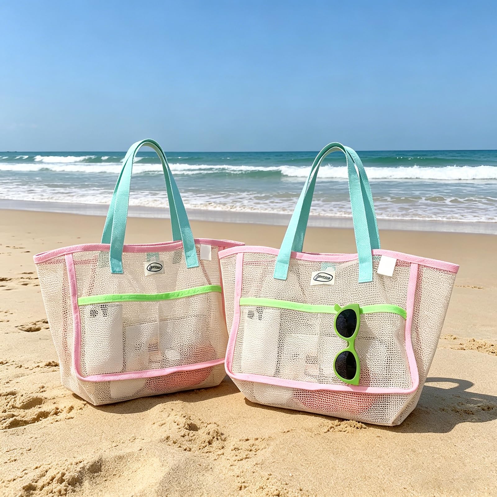 Beach Bags for Women Colorful  - Women Bags Accessories review and price