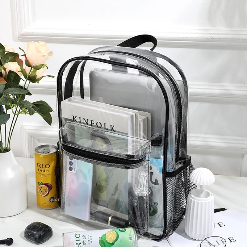 Travel Visible Backpack Large  - Women Bags Medium Size review and price