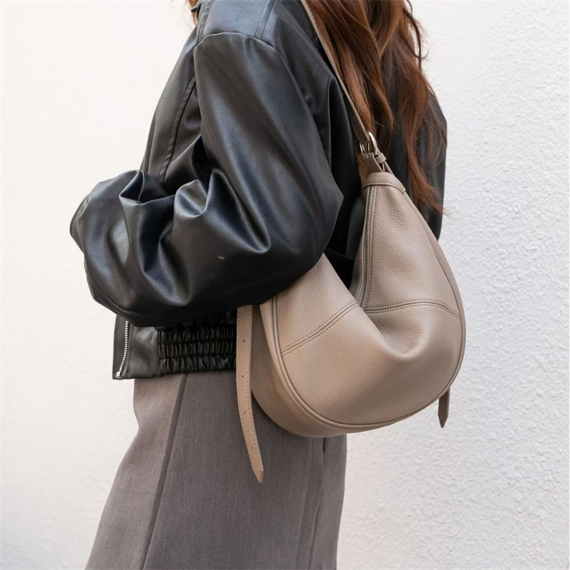 BURMINSA Genuine Leather Cresc - Women Bags Work review and price