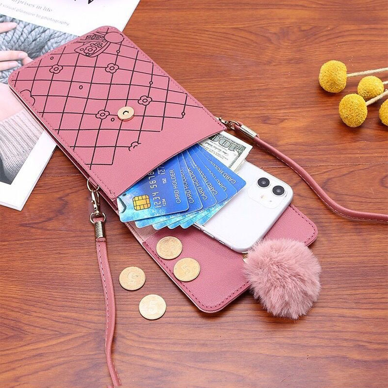Cute Cartoon Pattern Touch-Scr - Women Bags Dkny review and price