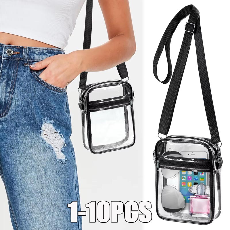 1-10PCS Women Clear Crossbody  - Women Bags Purses review and price