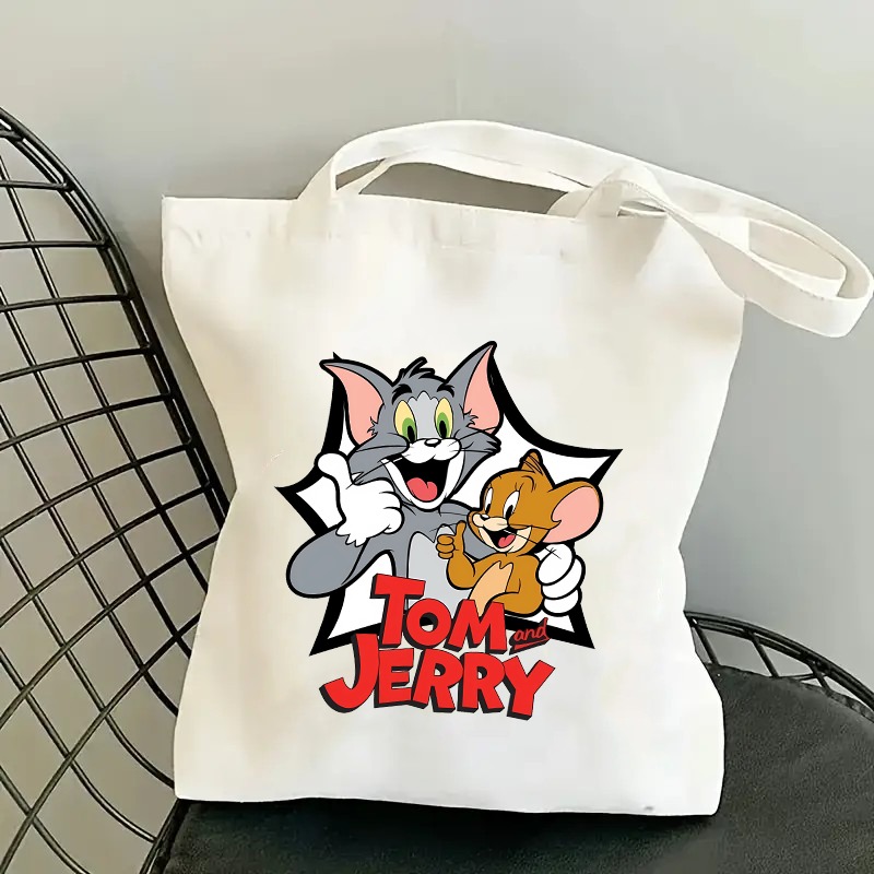 Tom and Jerry Cute Canvas Bag  - Women Bags Gift review and price