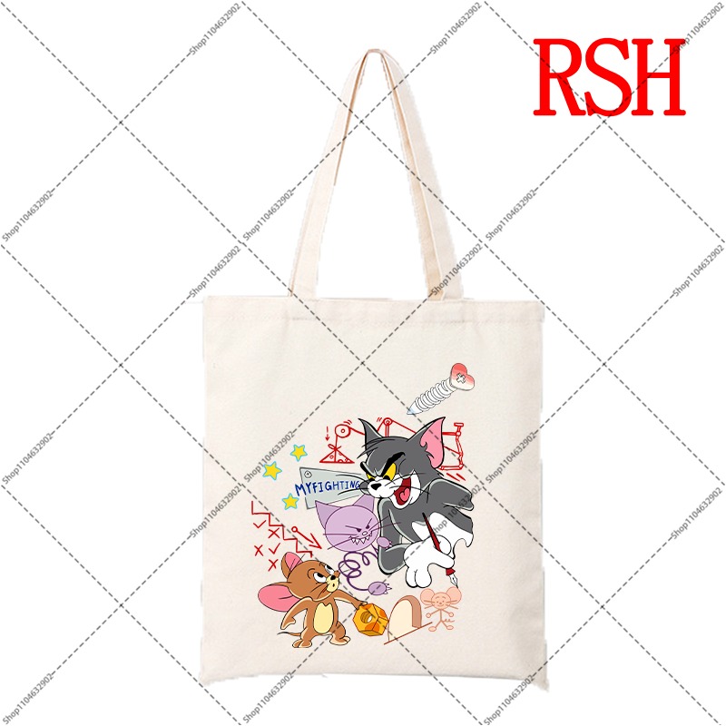 Tom and Jerry Cute Canvas Bag  - Women Bags Gift review and price