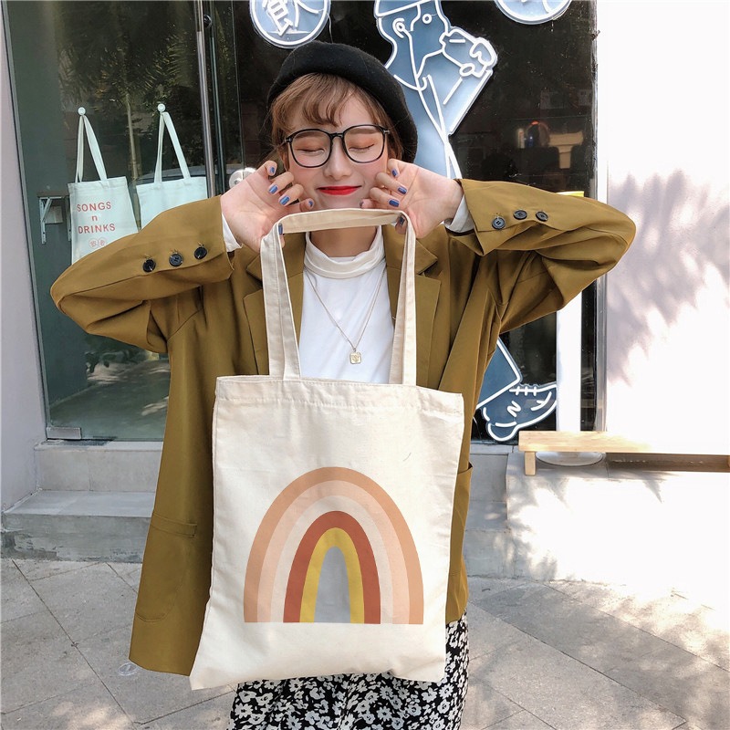 Colorful Rainbow Design Tote B - Women'S Work Bags Designer review and price