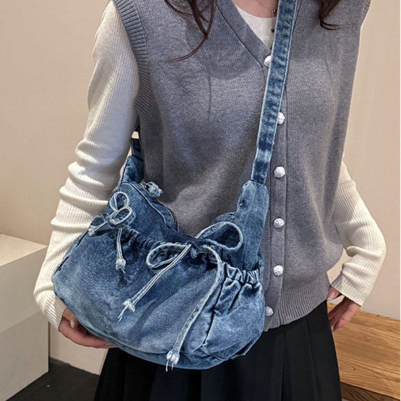 Women Large Denim Crossbody Ba - Women Bags Jeans review and price