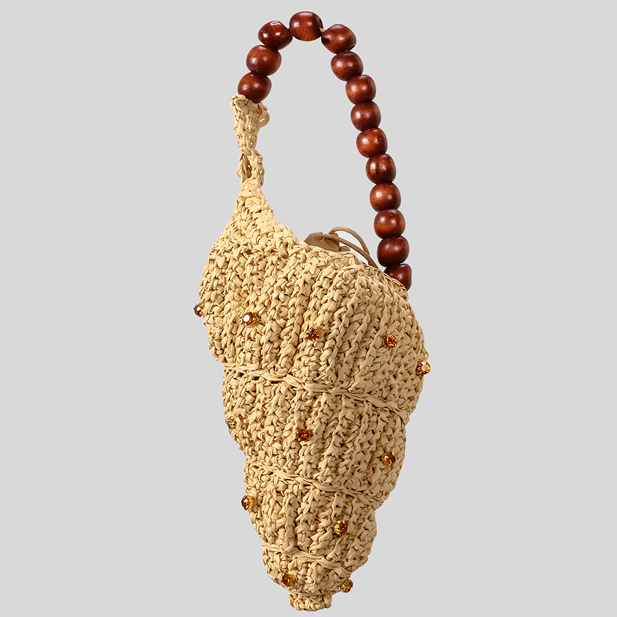 Creative Diamonds Conch Design - Woven Straw Bag review and price